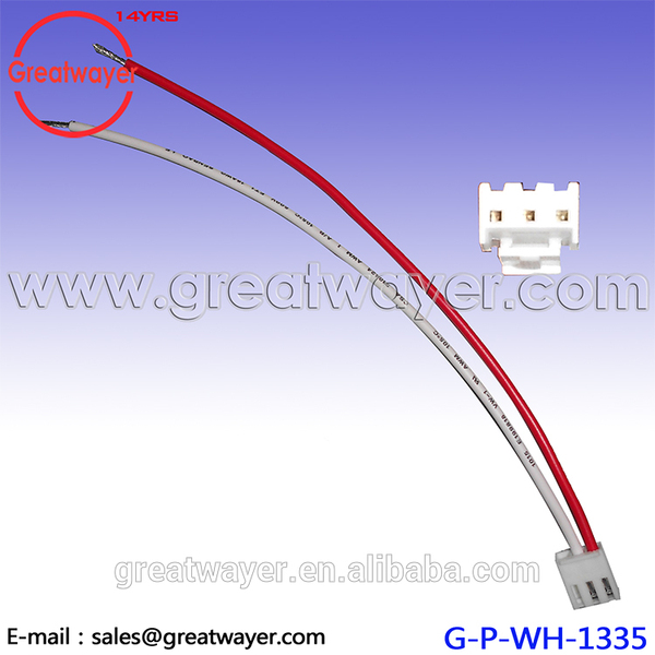 UL 1007 18AWG JST A3963 3 Pin Connector Pigtail Wire Harness