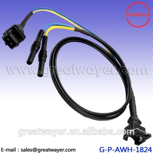 2 Pin Fuel Injector Adapter ABS Wiring Harness